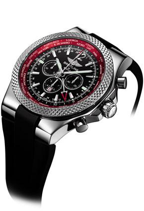 بنتلي تطلق ساعة Breitling Bentley GMT V8